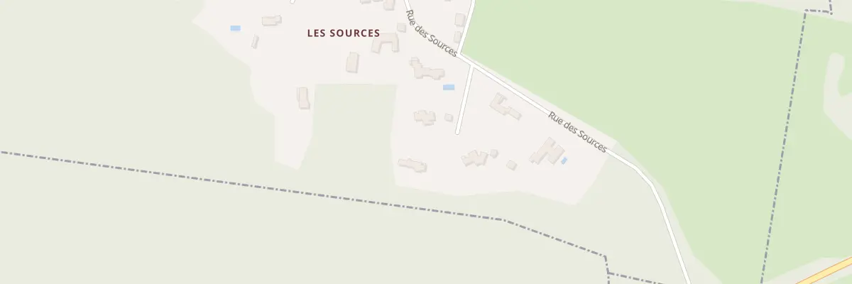 Plan du 23 Rue des Sources à Saint-Forget
