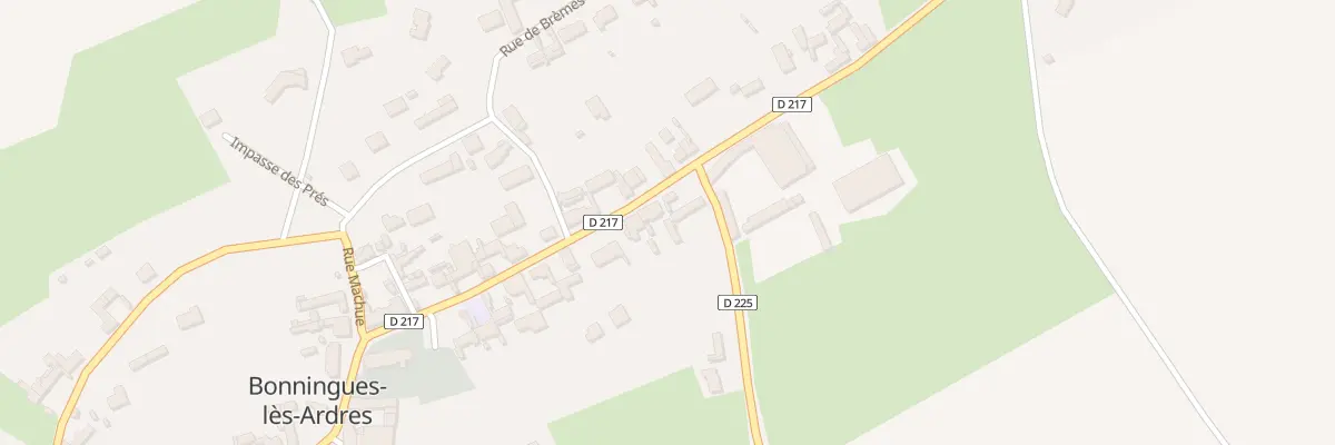 Plan du 45 Rue de Licques à Bonningues-lès-Ardres