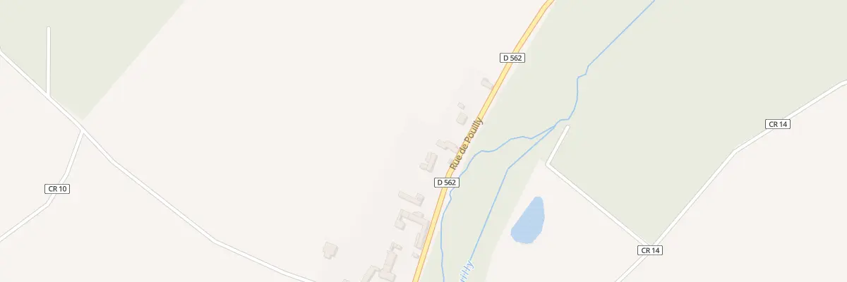 Plan du 185 Rue de Pouilly à Senots