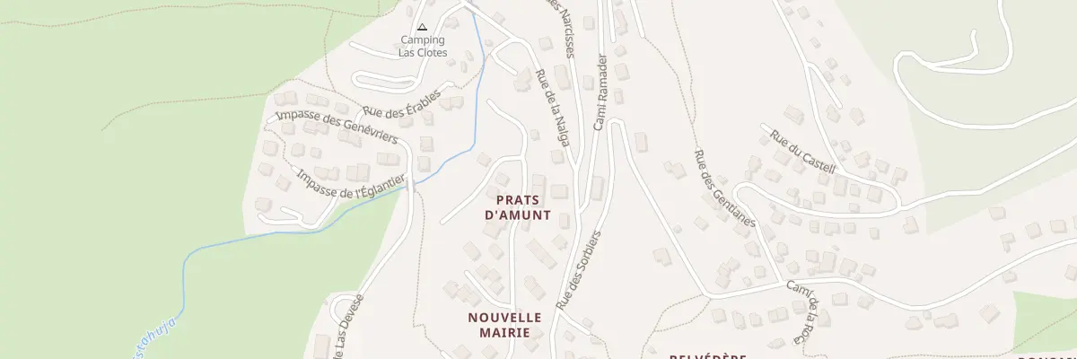 Plan du 38B Rue de la Soulane à Égat