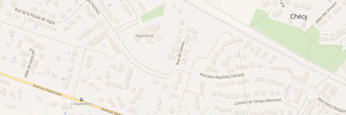 Plan du 19 Rue de Laveau à Chécy