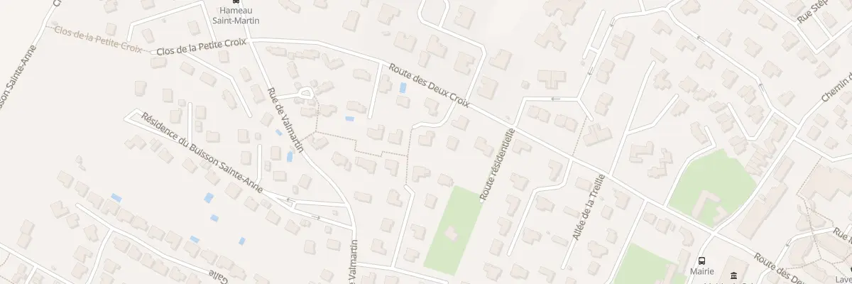 Plan du 5 Rue Edgard Degas à Saint-Nom-la-Bretèche