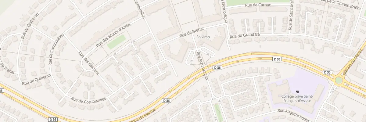 Plan du 13 Rue de Bréhat à Montigny-le-Bretonneux