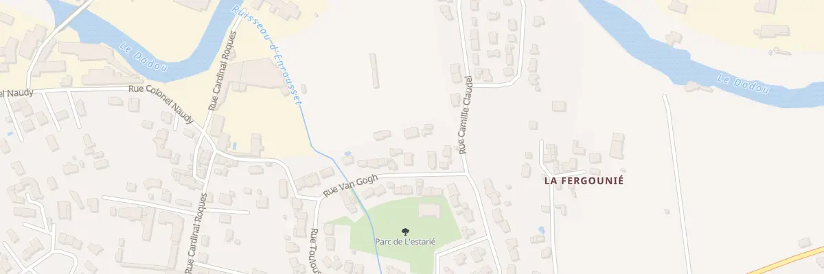 Plan du 13 Rue Van Gogh à Graulhet