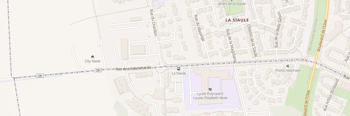 Plan du 4 Rue du Reflet à Vauréal