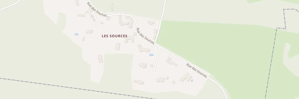 Plan du 19 Rue des Sources à Saint-Forget