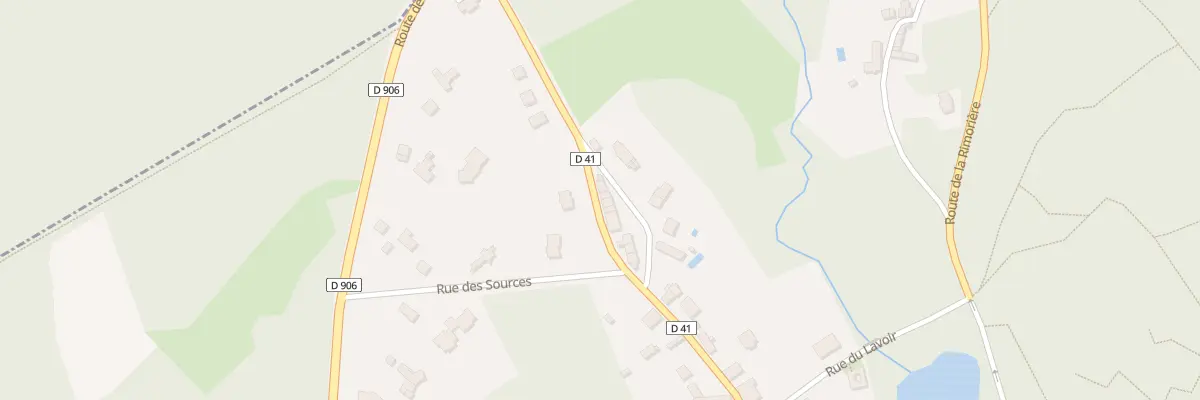 Plan du 13 Cour de la Maison Forte à Choisel