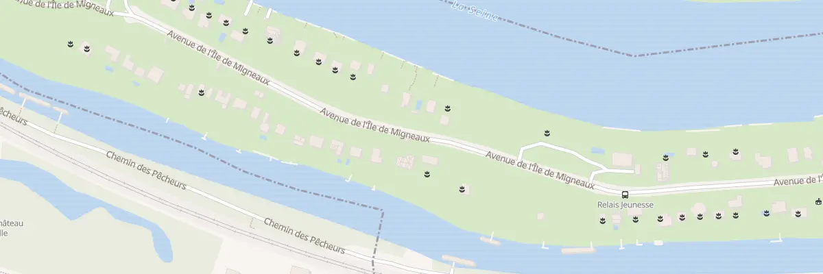 Plan du 43Q Av de l’Ile de Migneaux à Poissy