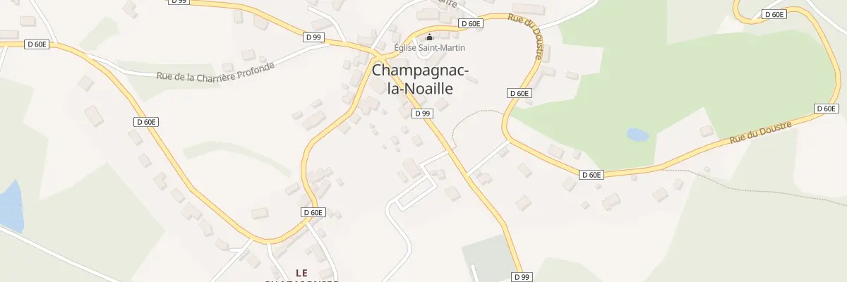 Plan du 10 Rue des Sources à Champagnac-la-Noaille
