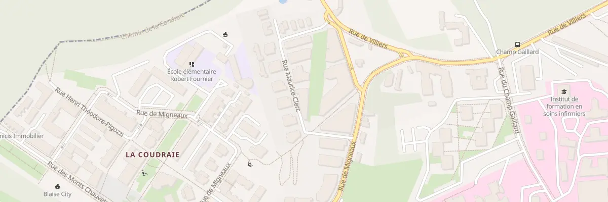 Plan du 110 Rue Maurice Clerc à Poissy