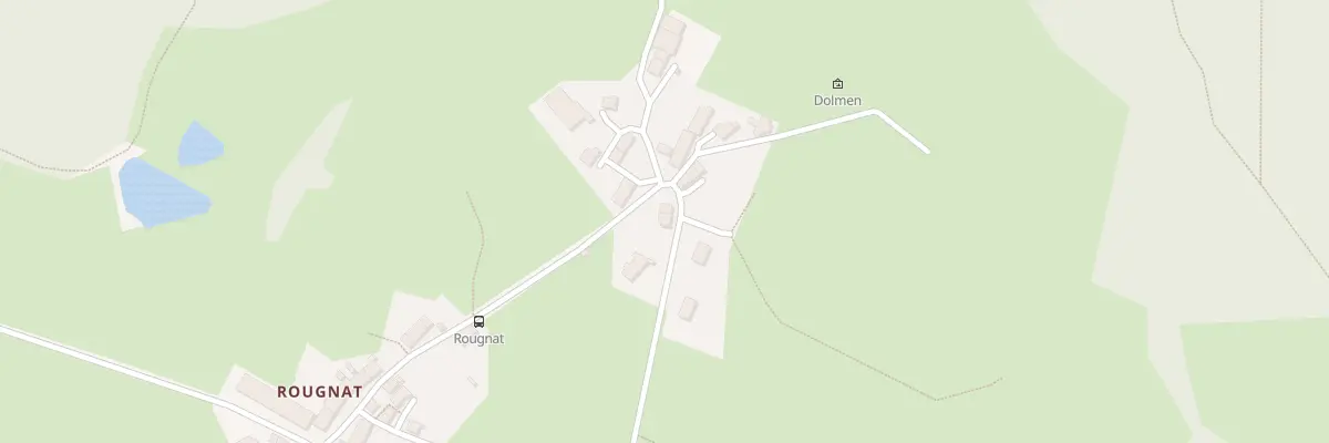 Plan du 24 Rougnat à Ajain