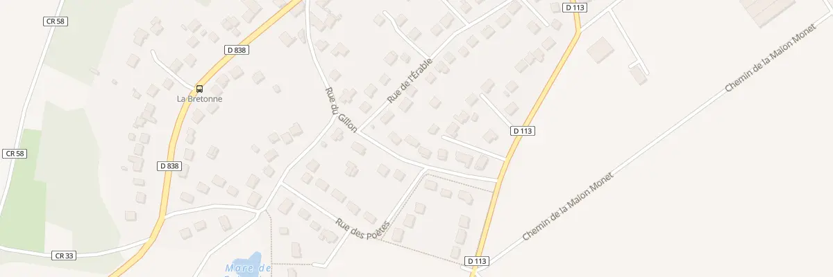 Plan du 19 Rue Gillon aux Granges-le-Roi