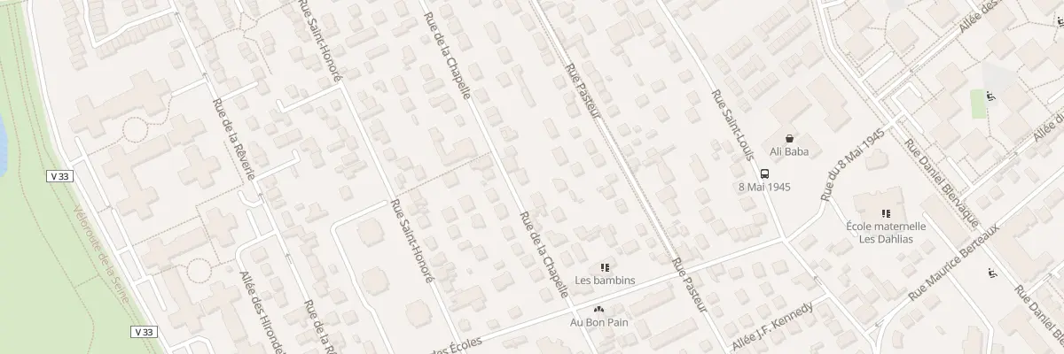 Plan du 263 Rue de la Chapelle à Carrières-sous-Poissy