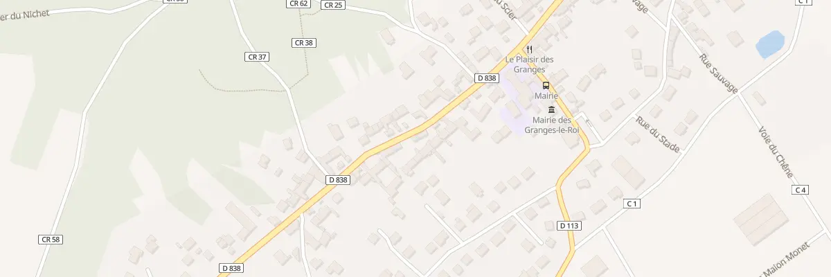 Plan du 83 Rue d’Angerville aux Granges-le-Roi