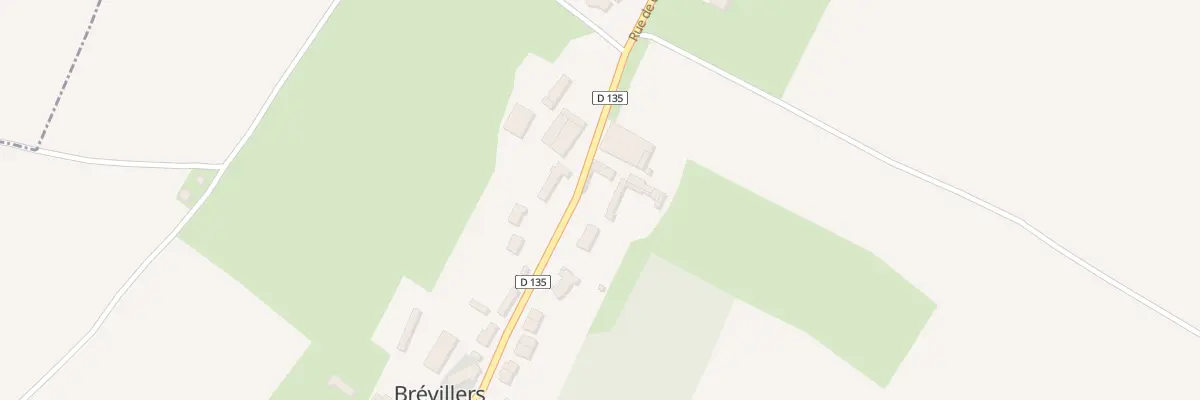 Plan du 36 Rue de Crécy à Brévillers
