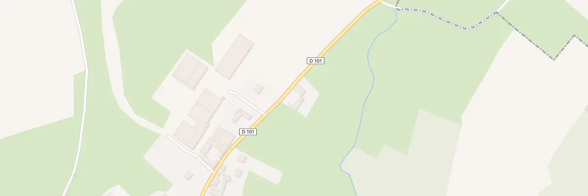 Plan du 23 Rte de Caumont à Tollent