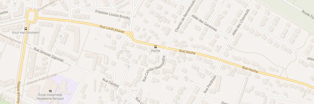 Plan du 15 Rue Camille Desmoulins à Bois-d’Arcy