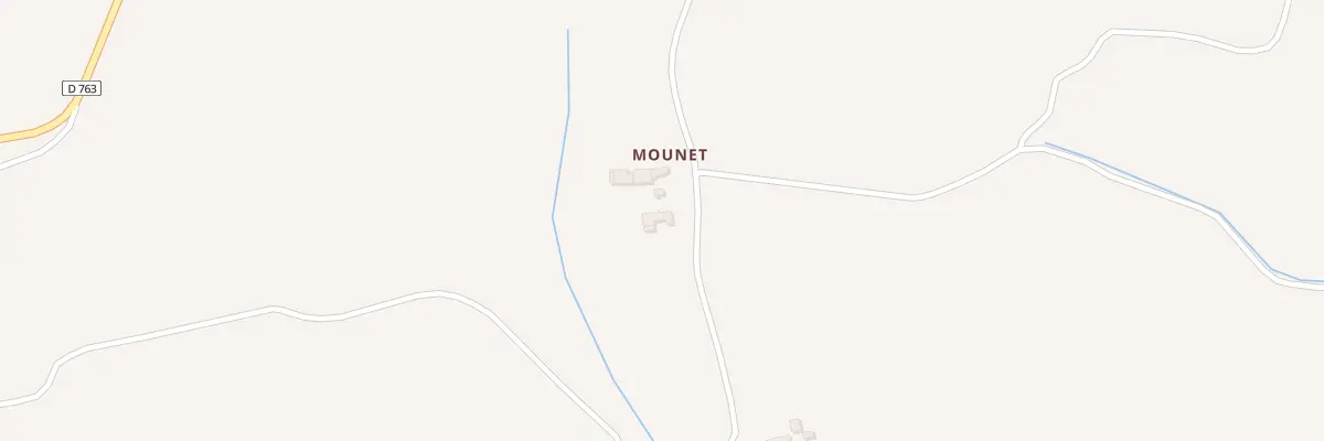 Plan du 192 Mounet à Hounoux