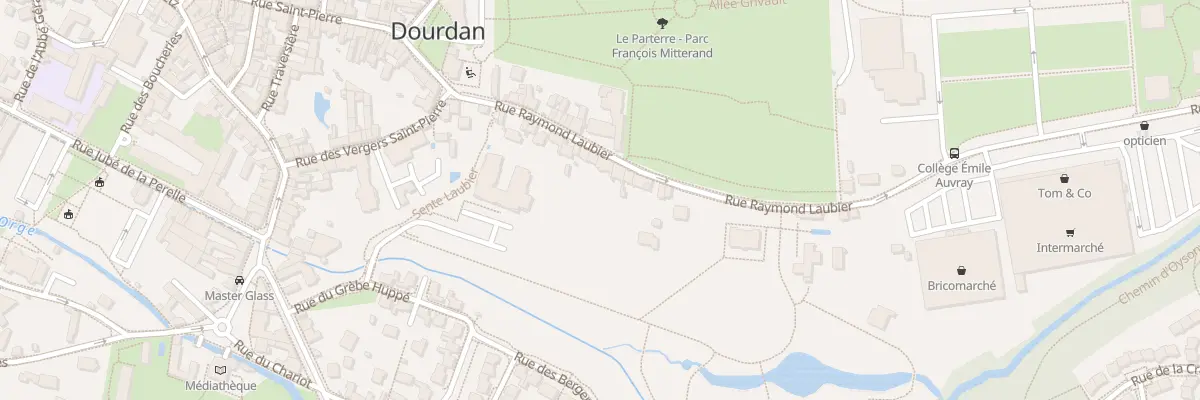 Plan du 22 Rue Raymond Laubier à Dourdan