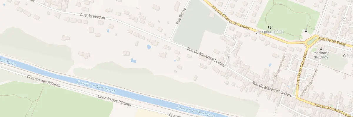 Plan du 99 Rue du Maréchal Leclerc à Chécy