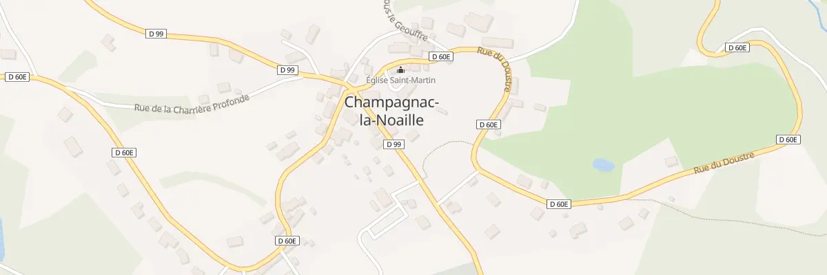 Plan du 3 Rue des Sources à Champagnac-la-Noaille
