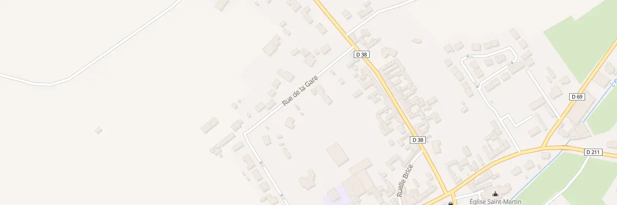Plan du 5 Rue de la Gare à Molliens-Dreuil
