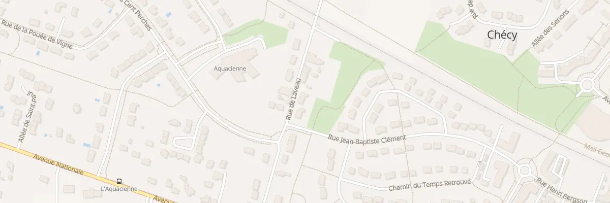Plan du 22 Rue de Laveau à Chécy