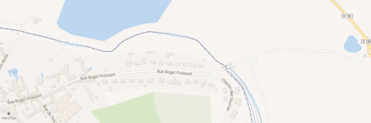 Plan du 33 Rue Roger Froissart à Herchies