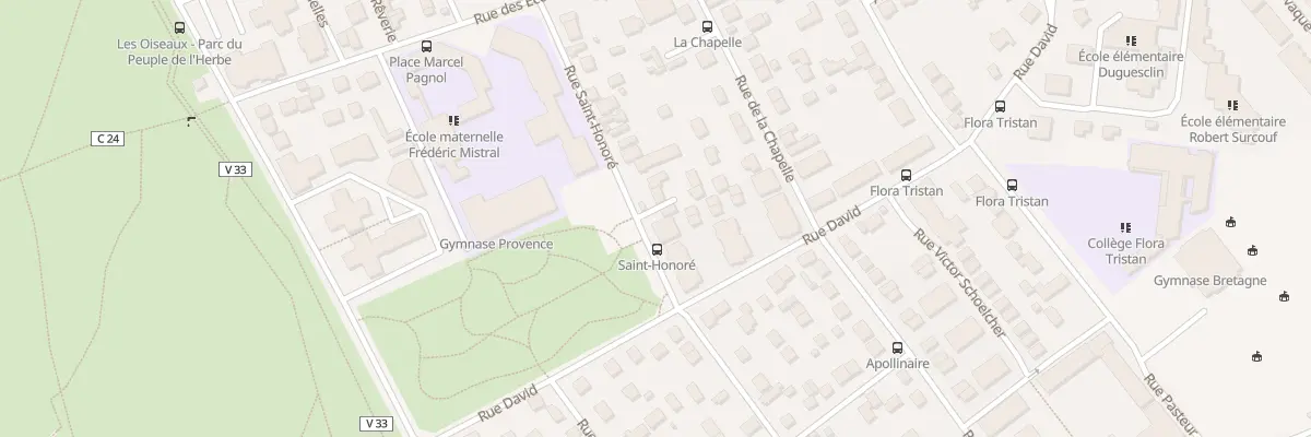 Plan du 579 Rue Saint-honoré à Carrières-sous-Poissy