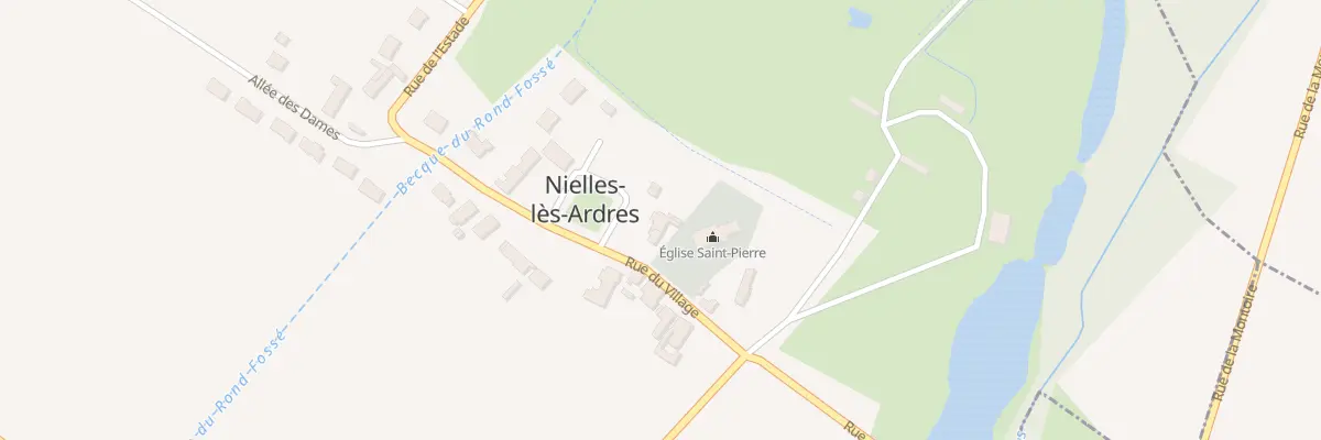 Plan du 17 Rue du Village à Nielles-lès-Ardres