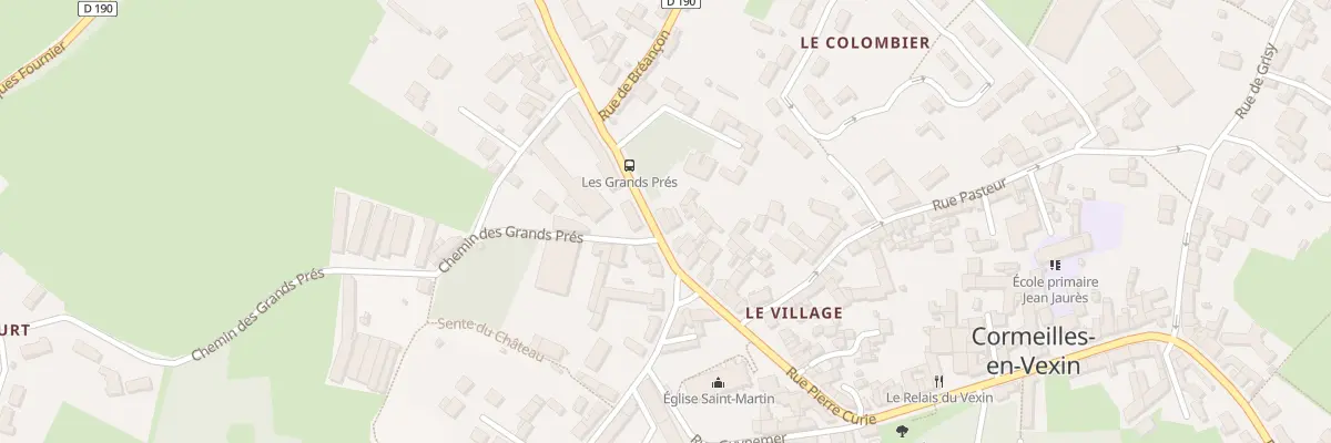 Plan du 26 Rue du Général Leclerc à Cormeilles-en-Vexin