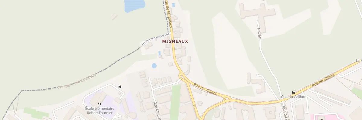 Plan du 29 Rue de Migneaux à Poissy