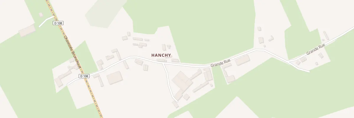 Plan du 17 Gr Grande Rue d’Hanchy à Coulonvillers