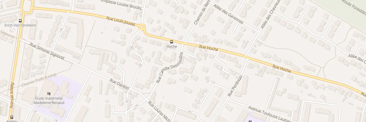 Plan du 8 Rue Camille Desmoulins à Bois-d’Arcy