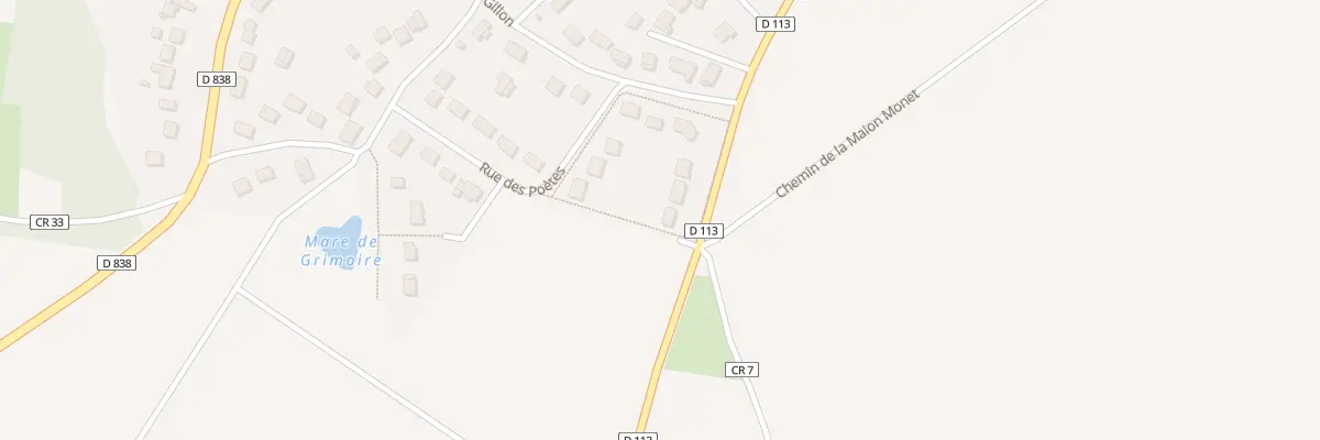 Plan du 50 Rue de Richarville aux Granges-le-Roi