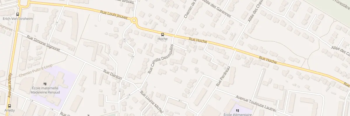 Plan du 6 Rue Camille Desmoulins à Bois-d’Arcy