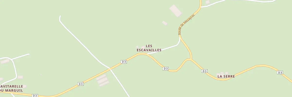 Plan du 1075 Rte des Esculasses à Sousceyrac-en-Quercy