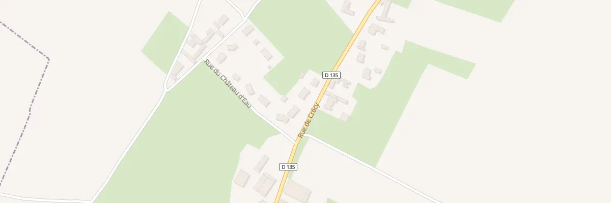 Plan du 57 Rue de Crécy à Brévillers