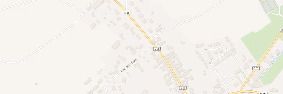 Plan du 2 Rue de la Gare à Molliens-Dreuil