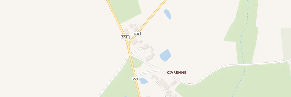 Plan du 3 Civrenne à Bommiers
