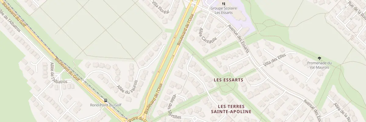 Plan du 31 All de l’Angélique à Cergy