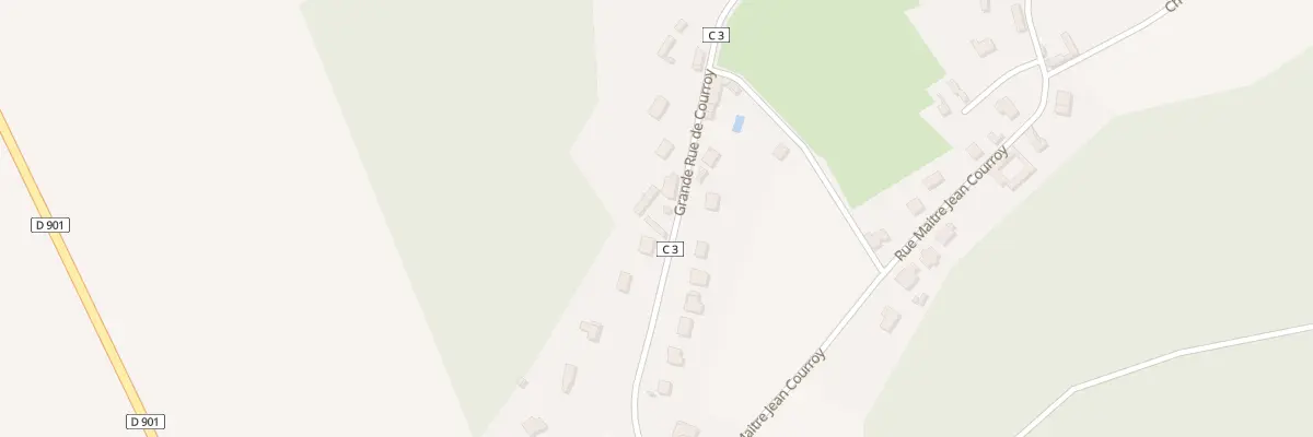 Plan du 209 Gr Grande Rue de Courroy à Milly-sur-Thérain