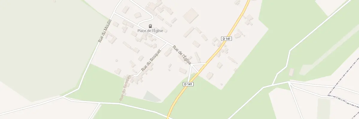 Plan du 1B Rue de l’Eglise à Bussy-lès-Poix