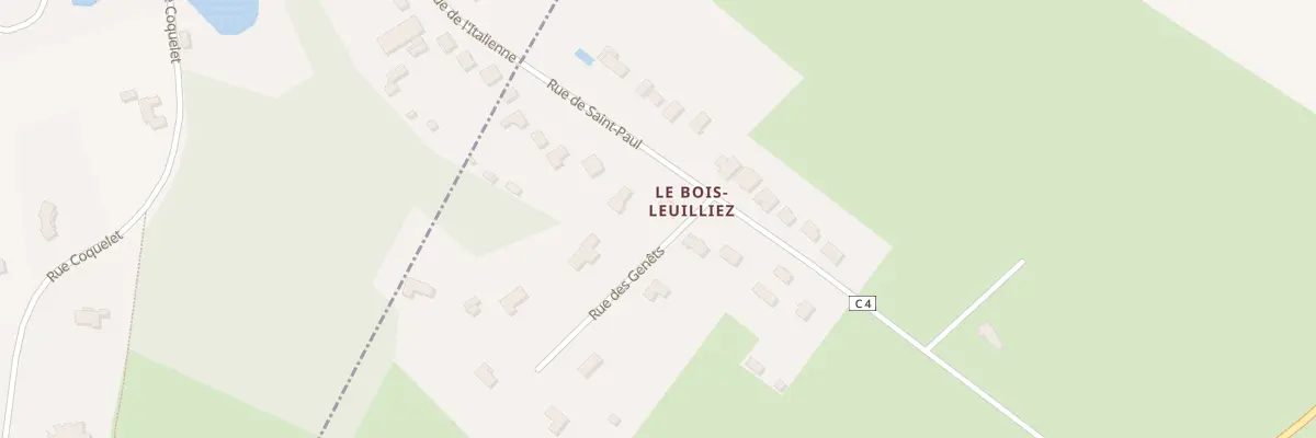 Plan du 9 Rue de Saint-Paul à Goincourt