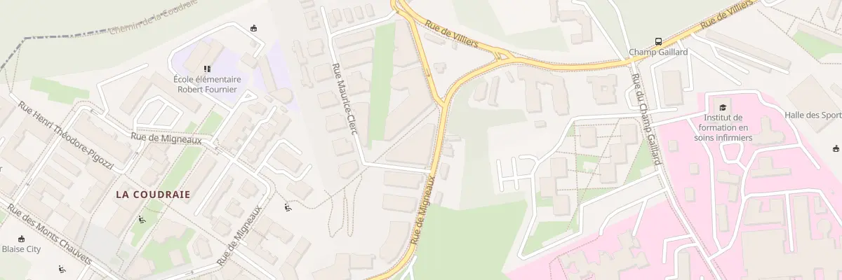 Plan du 30 Rue Maurice Clerc à Poissy