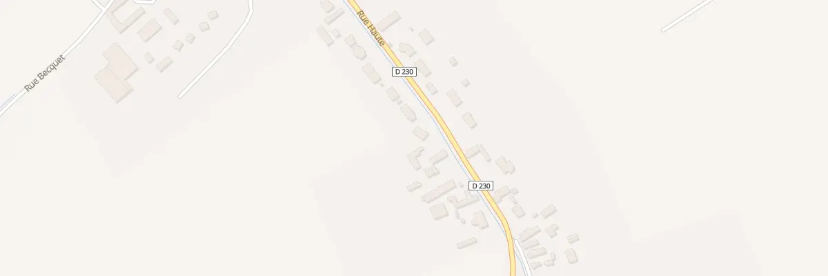 Plan du 30 Rue Haute à Offekerque
