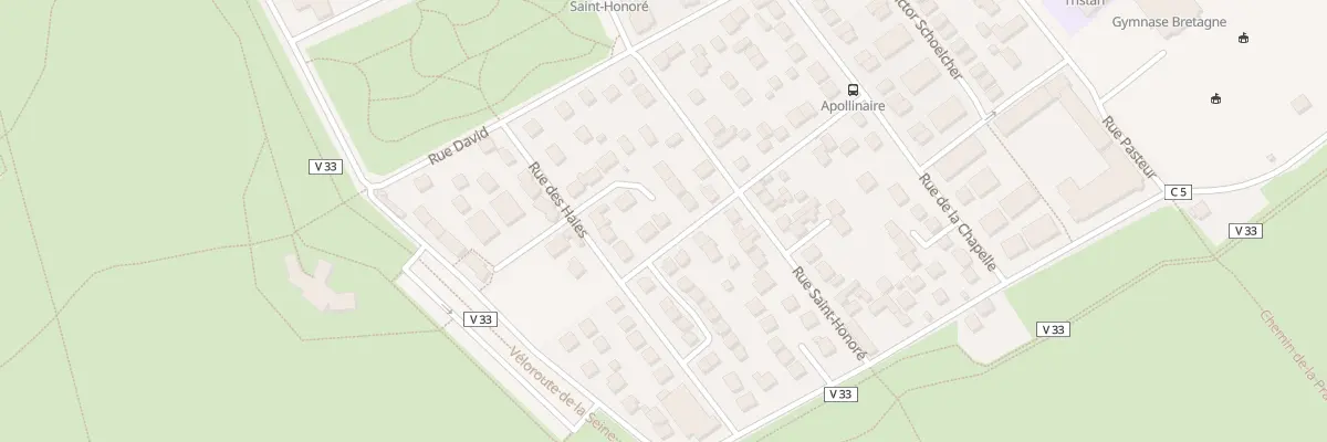 Plan du 80 All des Pins à Carrières-sous-Poissy