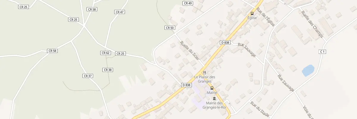 Plan du 82B Rue d’Angerville aux Granges-le-Roi