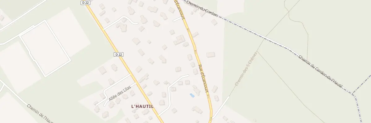 Plan du 11 Rue d’Ecancourt à Triel-sur-Seine