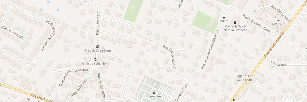 Plan du 17 Rue Claude Monet à Saint-Nom-la-Bretèche